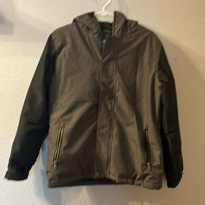 Iceburg outerwear two tone winter jacket size large (16/18)